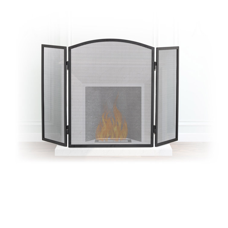 Alpen Home Kamingitter Octavio mit 3 Paneelen aus Stahl | Wayfair.de